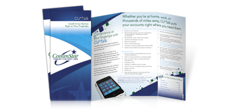 Mark Advertising 3-Fold Brochure Template