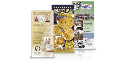 Mark Advertising Rack Card Template