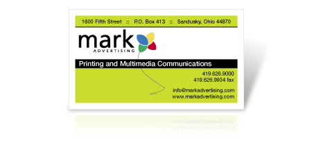 advertising card template
